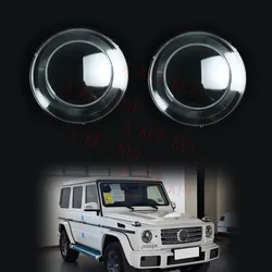 For Mercedes BENZ G-Class Big G W463 2007-2018 Car Headlight Cover Lens Transparent Lampshdade Lamp Shell Glass