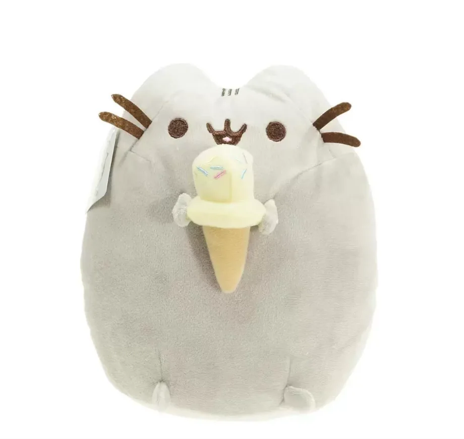 HOT 15CM Plüschtier Kawaii Engel-Katze Cartoon Plüsch-Stofftier Kartoffelchip-Eiscreme-Pizza-Katze Geschenke Geburtstag