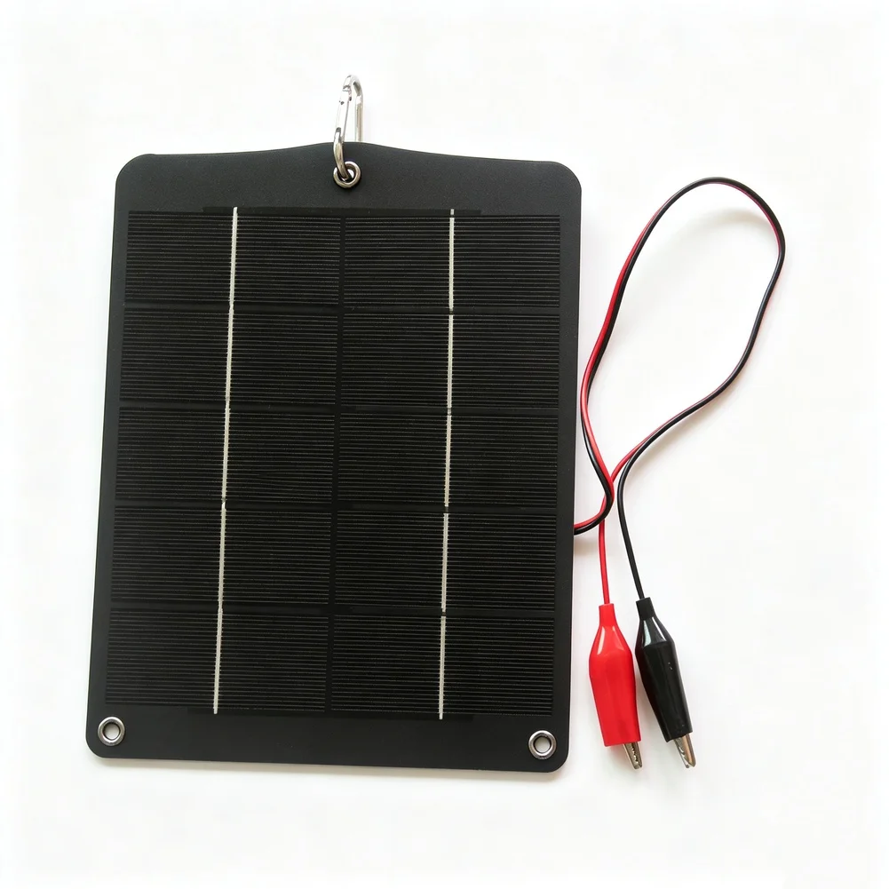 Monocrystalline 6W 5V for solar Panel for Use with Small for solar Systems Including Street Lights and Low Voltage Pumps