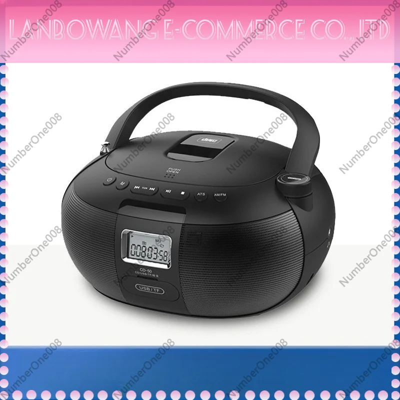 For Panda CD Player Album Disc Player Built In Speaker FM AM Radio Audio Player
