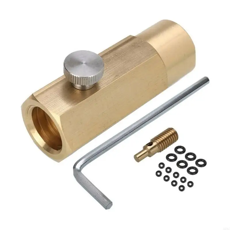 A0NC SODAS Machine Connector Portable CO2 Adapter Metal Metal Metal for Bight