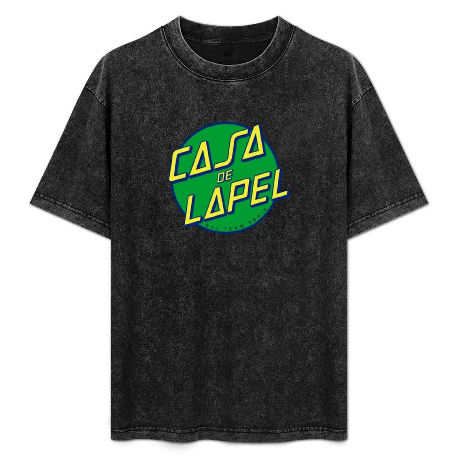 

Casa De Lapel - Green T-Shirt Casual Everyday Wear T-Shirt