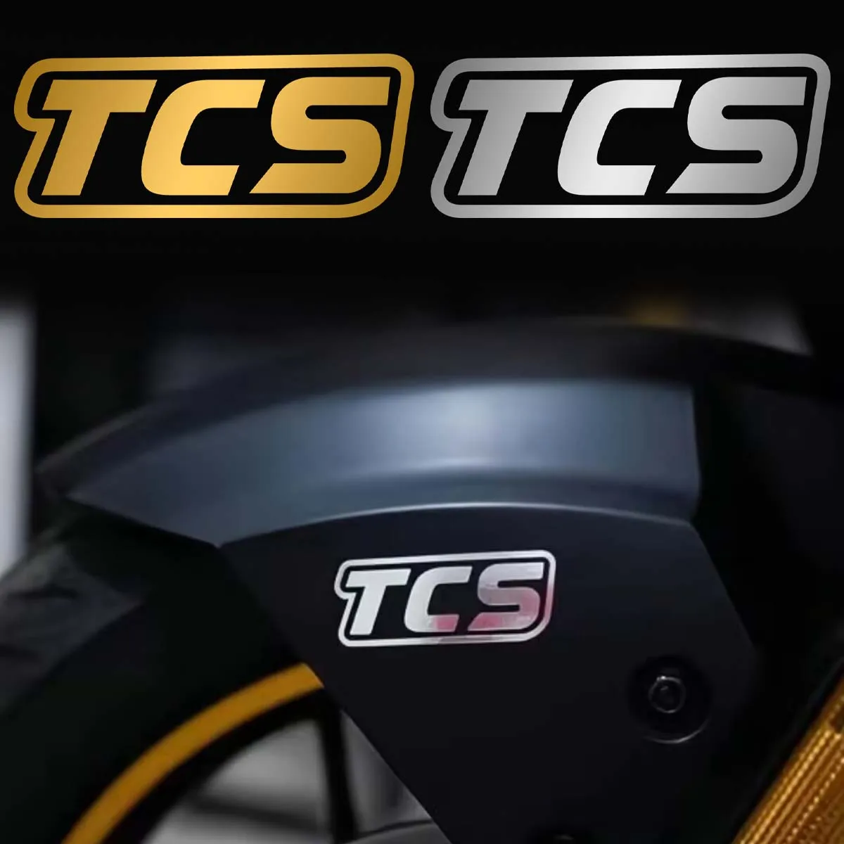Pegatinas decorativas de vinilo TCS para motocicleta, accesorios para el guardabarros delantero, panel lateral y carrocería, para Niu NXT UMAX FXT