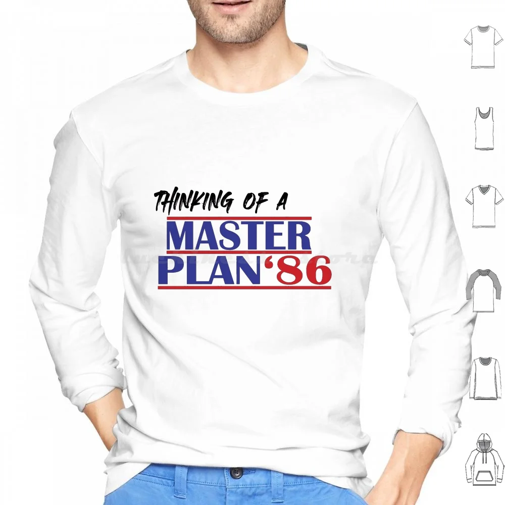 Old School Hip Hop , Master Plan , Classic Rap Quotes Hoodie Cotton Long Sleeve Eric B For President Eric B