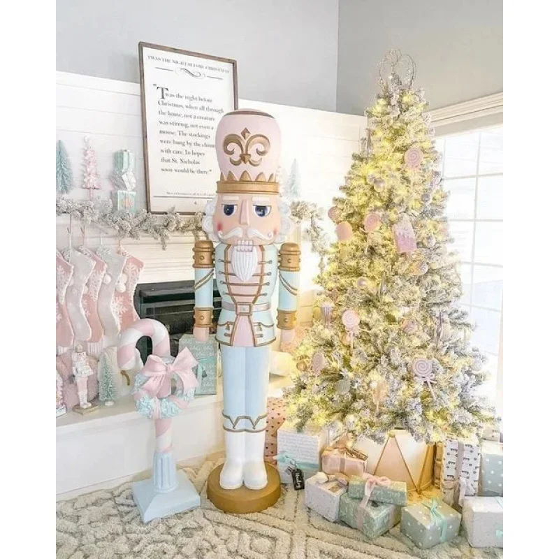 6ft Nutcracker Life Size Fiberglass Resin Characters Commercial Decorations Outdoor Large