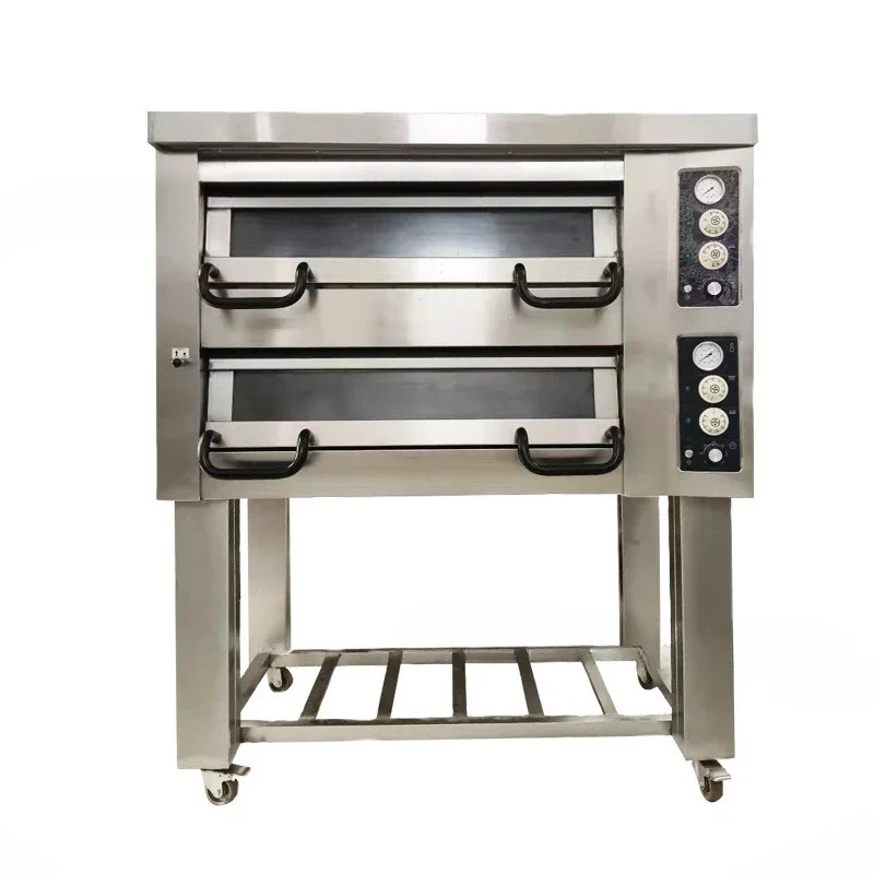 Pizza Baker Commercial Oven One Layer Double Plate Large Bread Mooncake Cake Baking