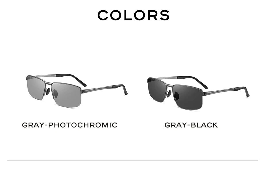 CAPONI neue Sonnenbrille für Männer Nylon polarisierte photo chrome Legierung fahren Sonnenbrille uv400 Marke Designer Sonnenbrillen bs8917 – Detail 15