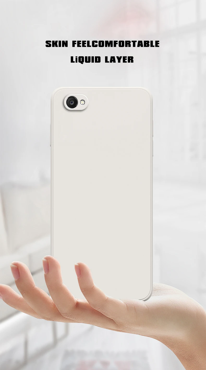 Quadratische flüssige Silikon-Softhülle für iPhone 6, 6S, 7, 8 Plus SE 2020 2022, Siquare Luxus-Klassiker-Telefonabdeckung Funda – Detail 3
