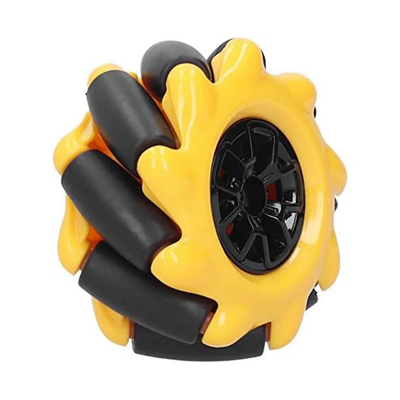 Rueda Mecanum, rueda omnidireccional de 48Mm, accesorios para coche Robot inteligente, componentes de juguete DIY, accesorios de repuesto