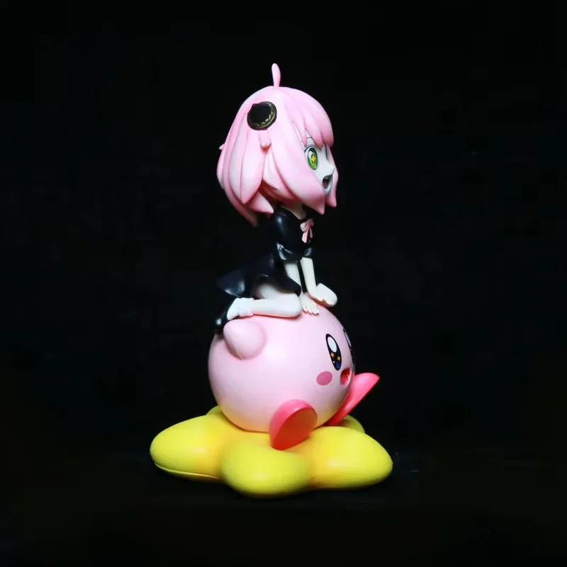 Spy×Family Anya Forger 19cm Anime Action Figure Pvc Collectible Desk Decoration Kirby Figurine Custom Toy Gift For Birthday view 3