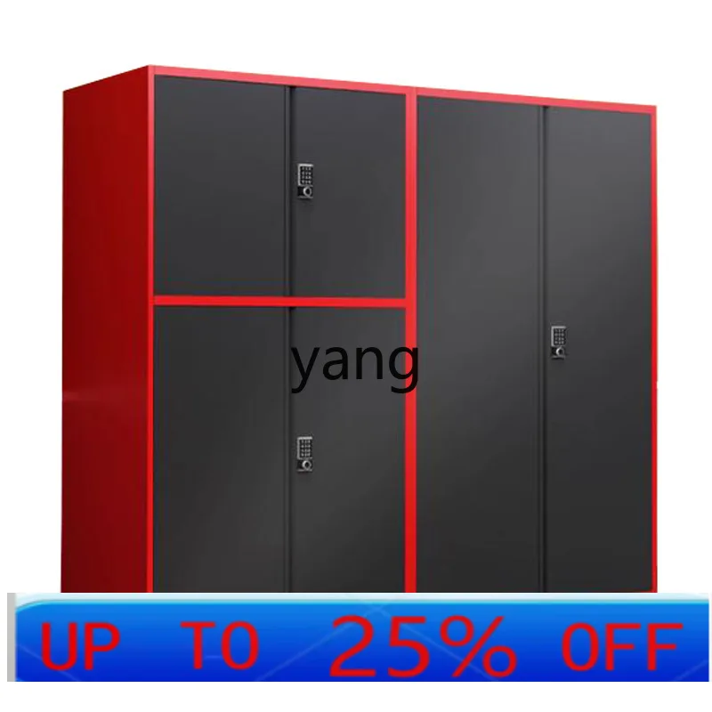 

LMM basement parking space locker, garage tin cabinet, moisture-proof combination lock