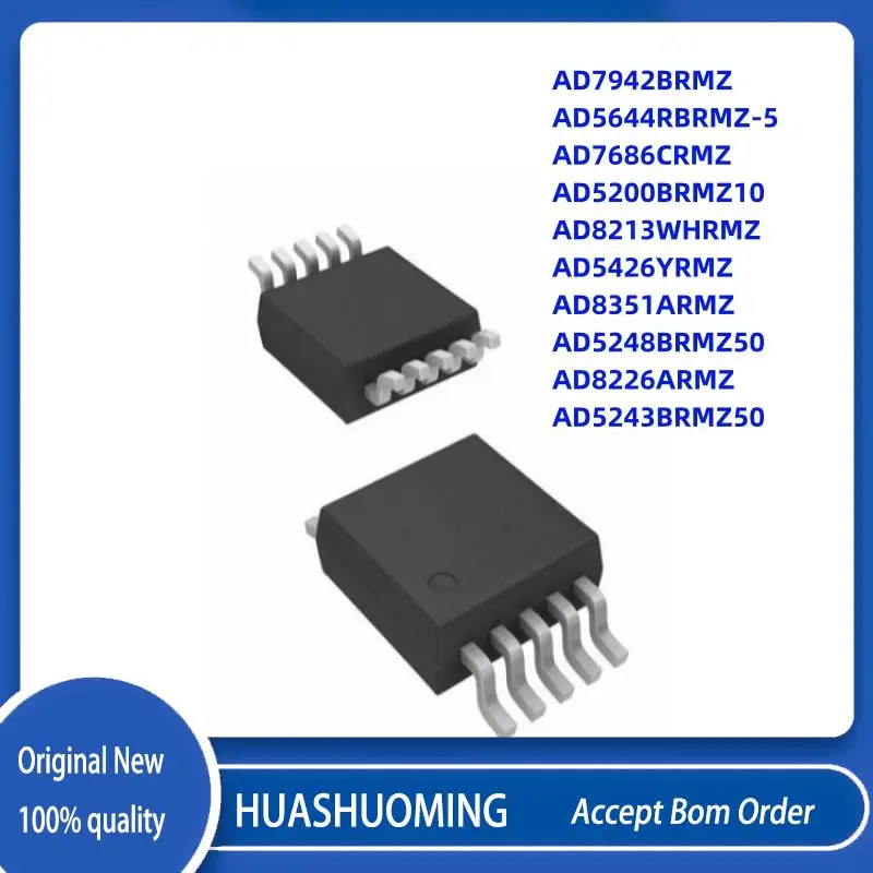 

10 шт./лот AD7942BRMZ AD5644RBRMZ-5 AD7686CRMZ AD5200BRMZ10 AD8213WHRMZ AD5426YRMZ AD8351ARMZ AD5248BRMZ50 AD8226ARMZ