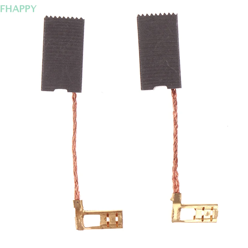 2 ชิ้น 6.3x12x22 มิลลิเมตรมินิ เจาะ เครื่องบดไฟฟ้าอะไหล่แปรงคาร์บอน