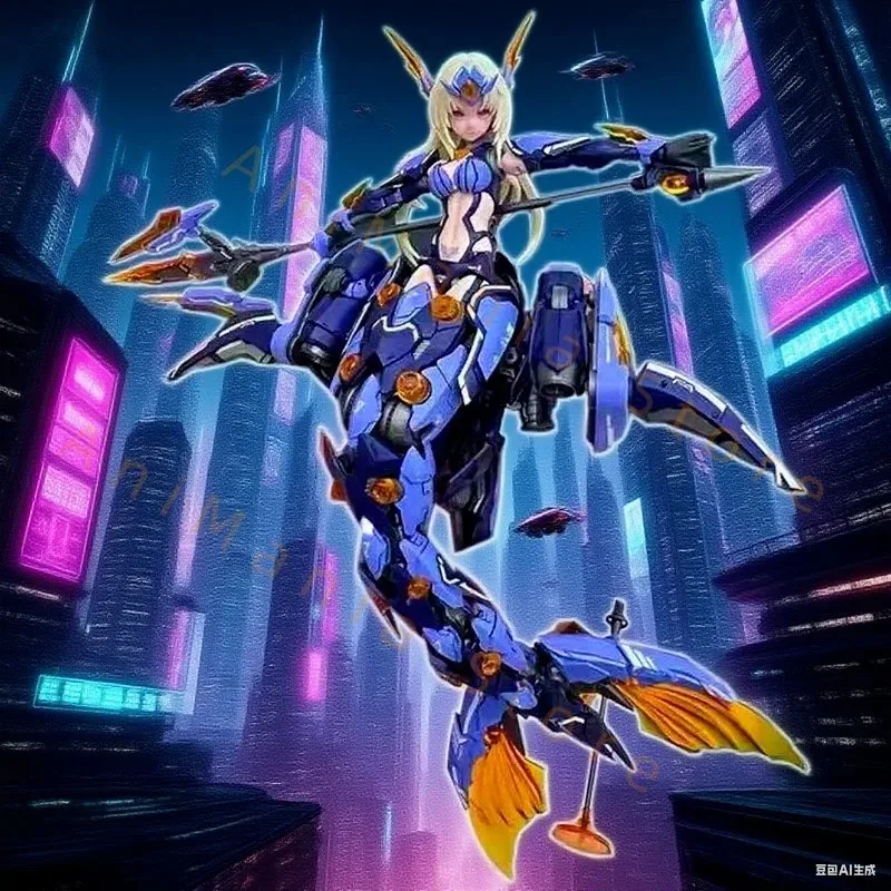 Nuke Matrix Anime Fantasy Girls Mermaid Action Figure Model do Składania Statuetka GK Kolekcjonerska Dekoracja na Biurko Wersja Reprint