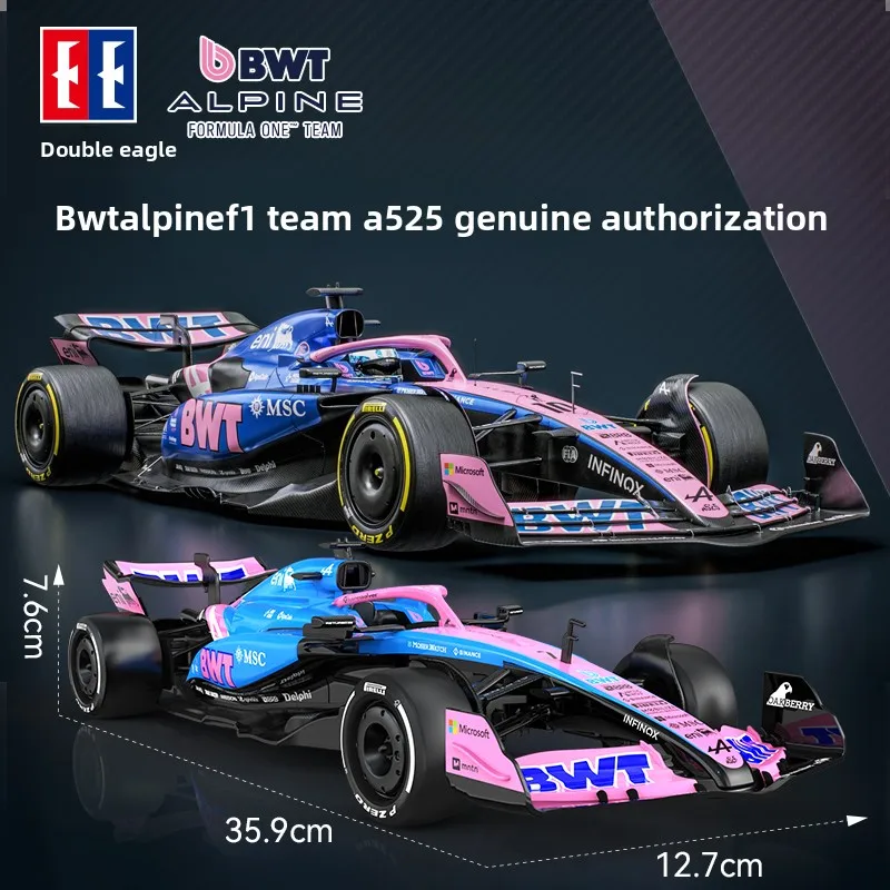 Double Eagle 1:16 Alpine Racing F1 Remote Control Car Toy Racing Drift High Speed Sports Car Remote Control Children's Day Gift
