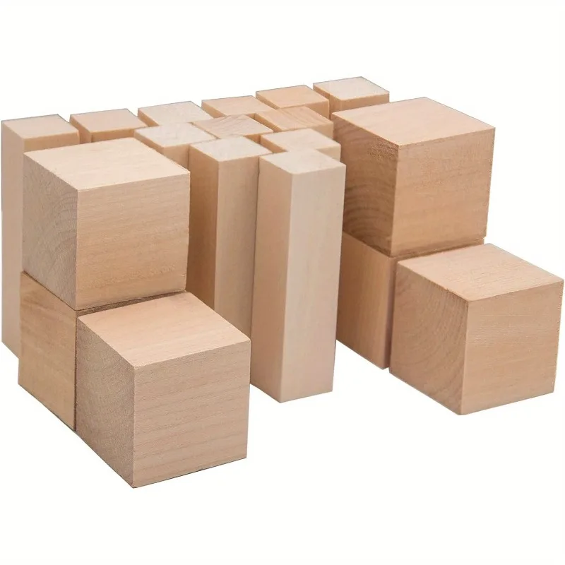 18 sztuk Bloki do rzeźbienia w drewnie Basswood Whittling Bloki do rzeźbienia w drewnie Basswood do rzeźbienia w drewnie do zestawu Whittling Bloki drewniane do rzeźbienia