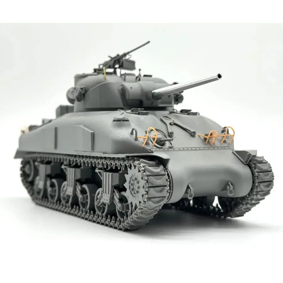 Kit de modelo de montagem de fronteira BT-056 escala 1/35 Sherman M4A1 tanque de tipo tardio personalizado colecionável brinquedo infantil presente de aniversário