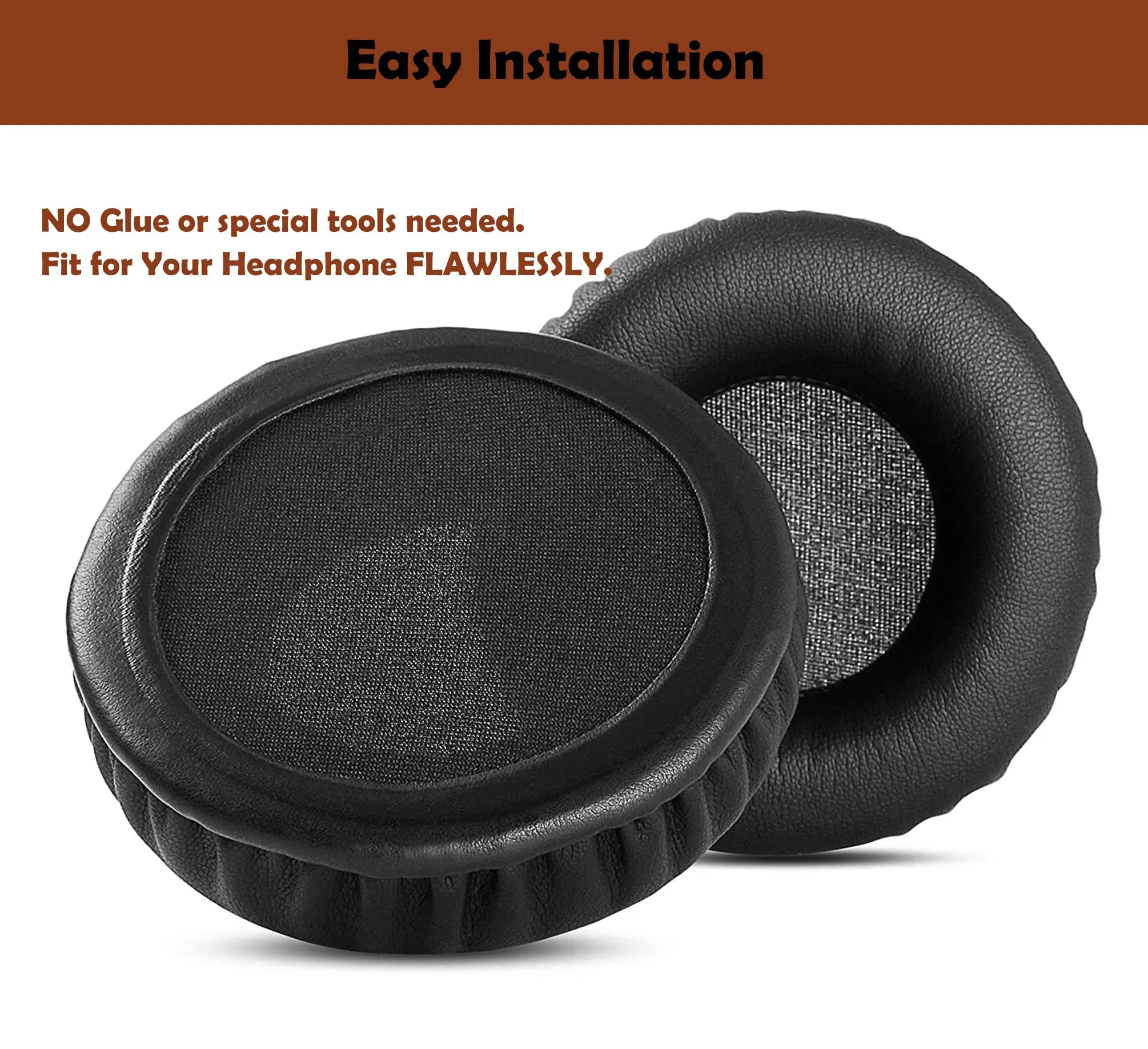 MDR-RF6500 Ear Pads Replacement- Compatible with Sony MDR-RF6500 RF6500 MDR RF 6500 MDR RF 6000 Headset Headphone