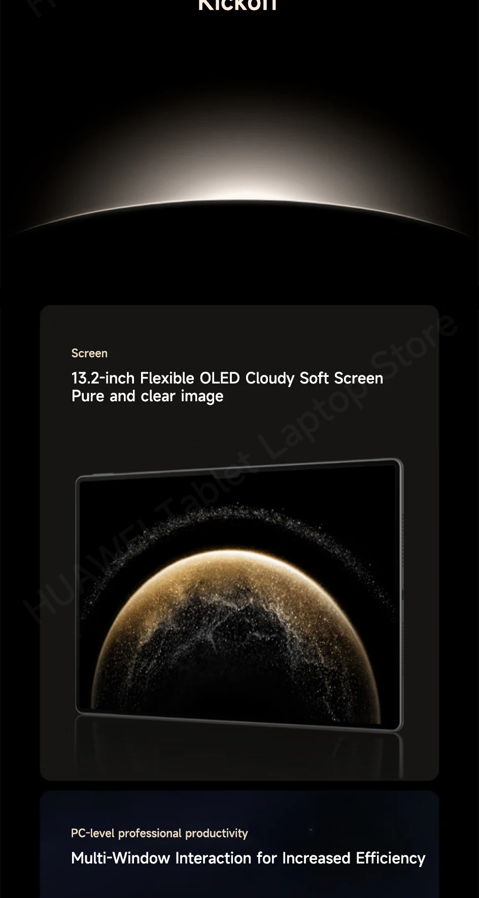 HUAWEI Tablet MatePad Pro 13.2 Inch 2025 PaperMatte Wifi/LTE OLED 2.8k 144Hz Harmony AI Rear Camera 50M 10100mAh