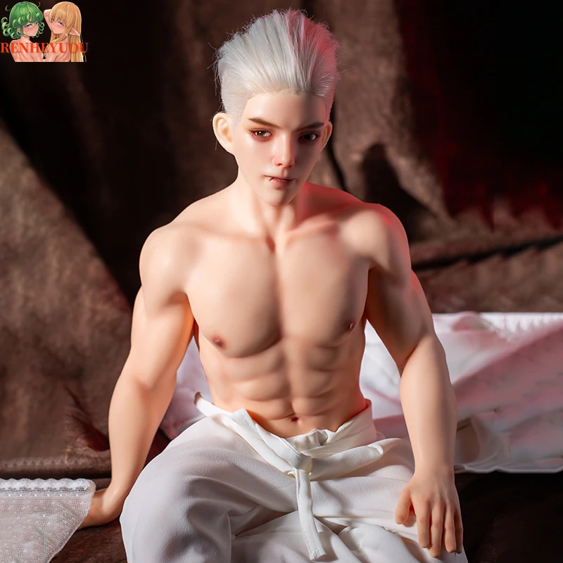 ตุ๊กตา BJD ผู้ใหญ่ ขนาด 62 ซม. ทำจากซิลิโคน ตุ๊กตาอนิเมะรูปทรงมนุษย์ ตุ๊กตาผู้ชาย ของเล่นหุ่นยนต์มนุษย์ขยับได้