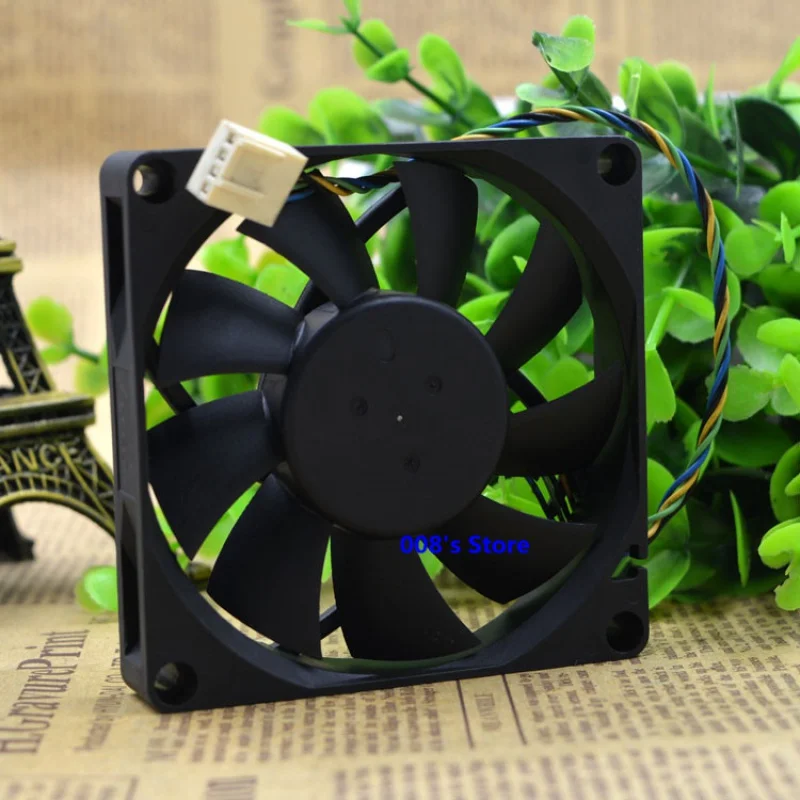 New Radiator CPU Cooler Fan For Industrial Server PC EFB0812HHB -5X20 80*80*15MM 12V 0.4 A 4 Pins PWM Axial Cooling