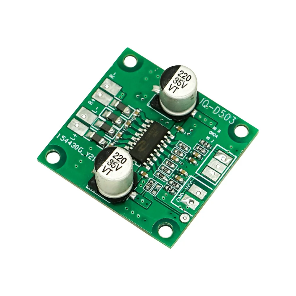 2*40W Mini Digital Power Amplifier Board for Stereo Audio Amplifier Module 12V Power Amplifier Board for Car Audio System