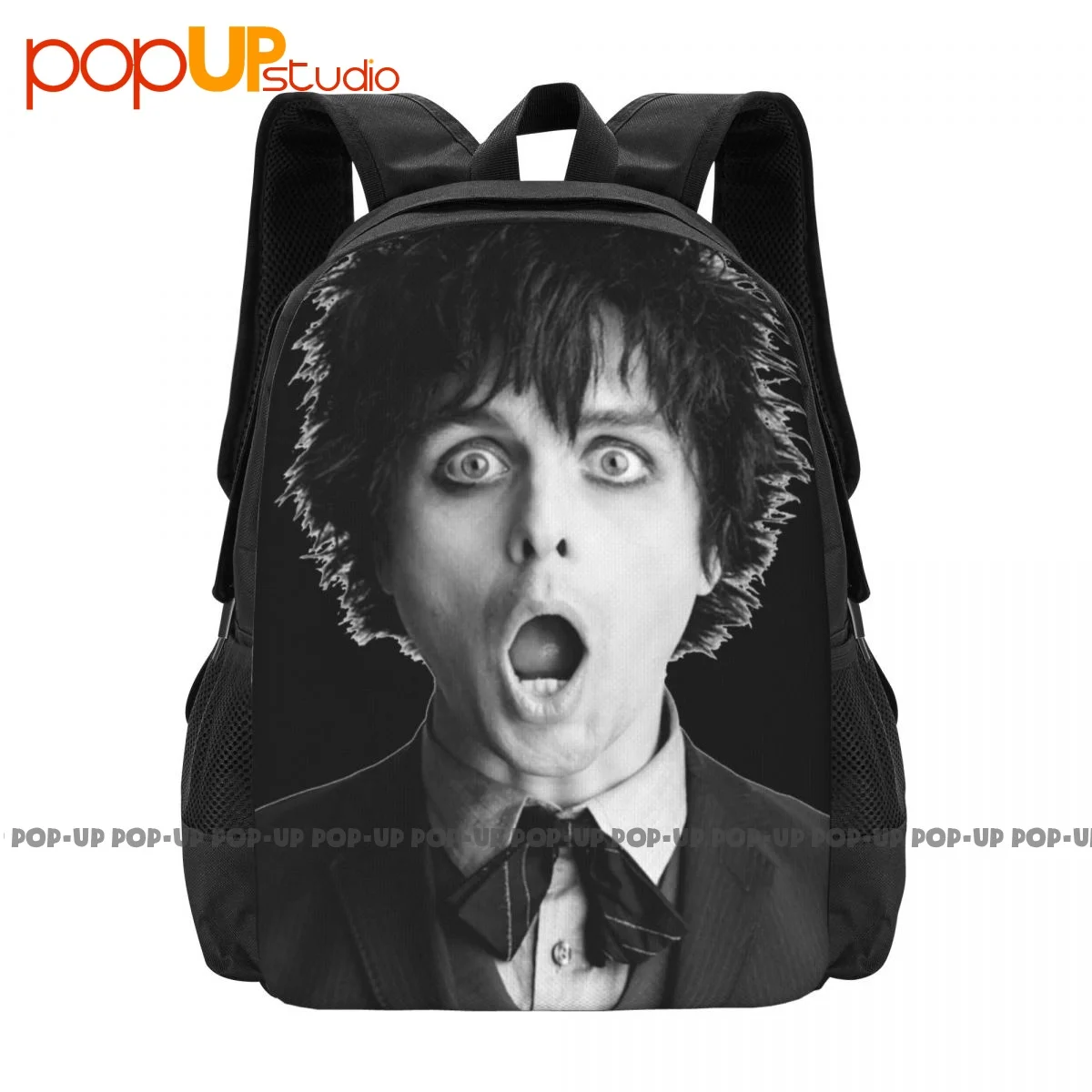 Billie Joe Armstrong Billy Rock Green Day Band Backpack Large Capacity Gym Creative Sports Bag Clothes Backpacks