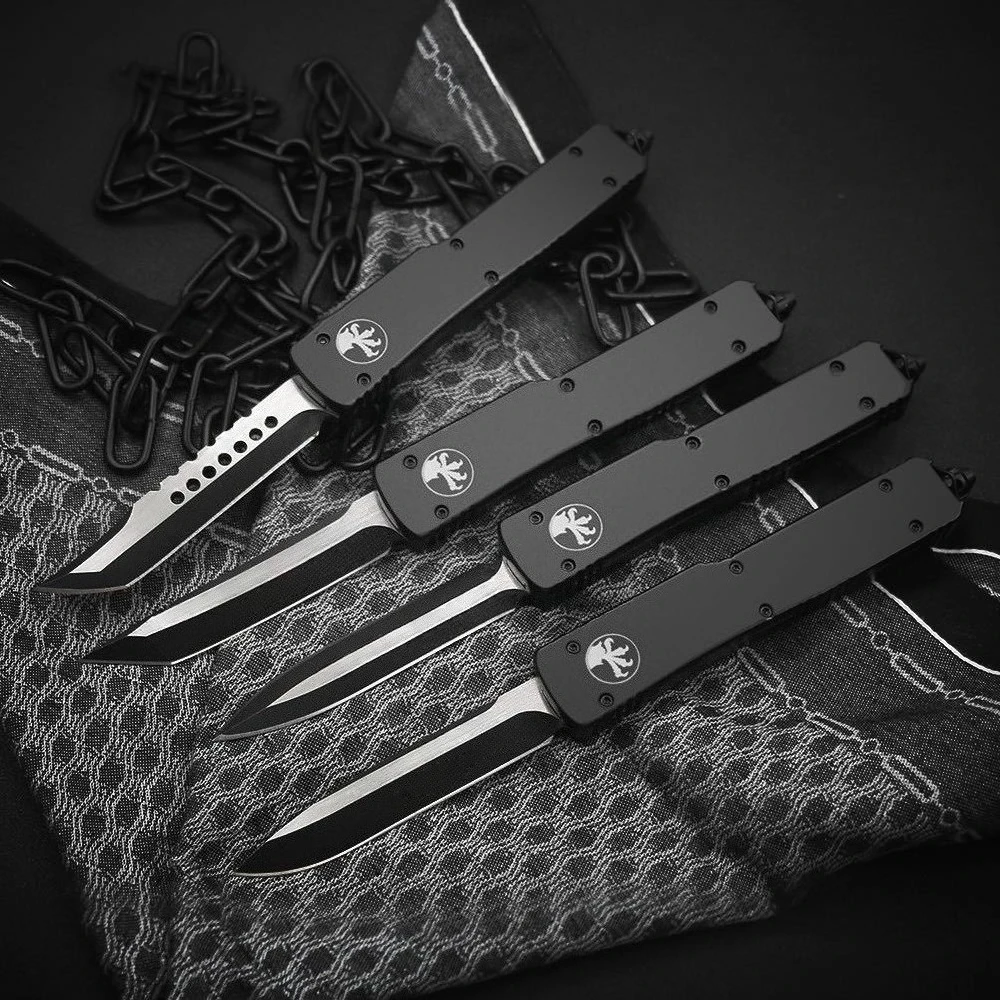 A High-quality UT70 Zinc Alloy Handle Outdoor Folding Knife Rock Climbing Camping Portable Holiday Gifts Essential Equipment Tool