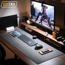 Cushion Large XXL gaming mouse pad Premium Office Computer Desk Protector Laptop Table Cushion Non-slip Felt deskpad Mousepad