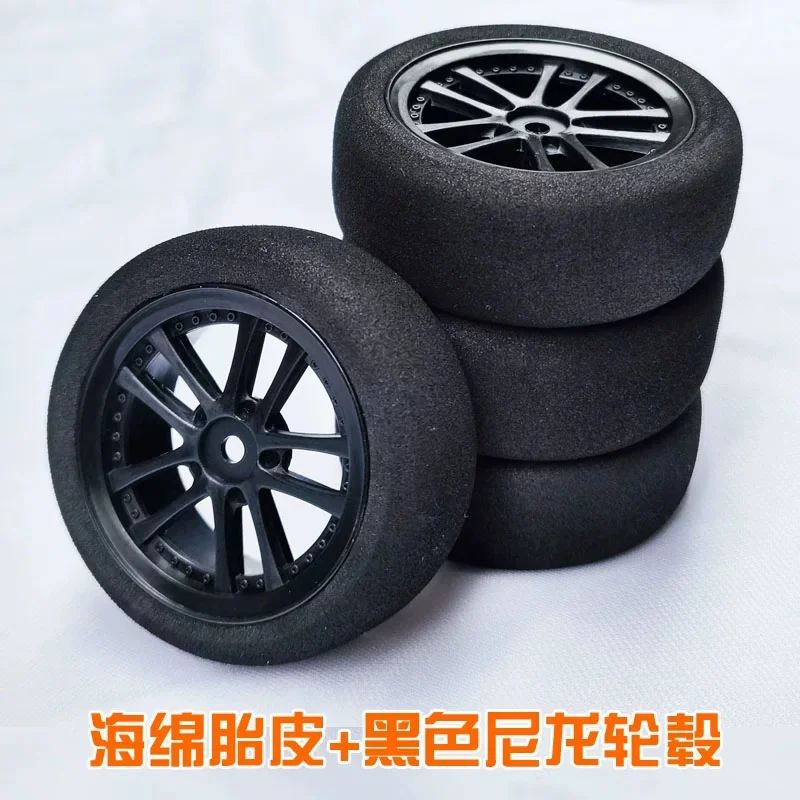 4PCS 1/10 Scale on-Road Racing Foam Tire Professional Drift Race Tyre Fit HSP 94123 Sakura Tamiya RC Touring Car