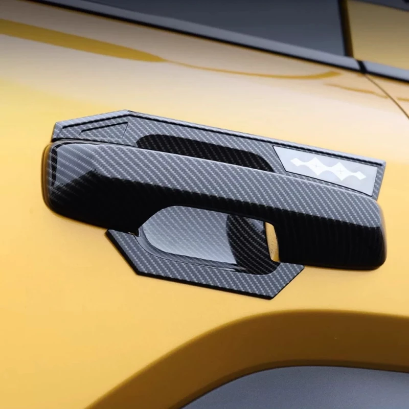 

For BYD Leopard 5 Carbon Fiber Overlay Cover Exterior Decoration Prodection Sticker External Accessories