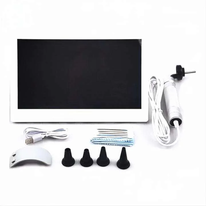 Portable Ear Examination LED Screen USB HD Display Digital Video Otoscope With Camera