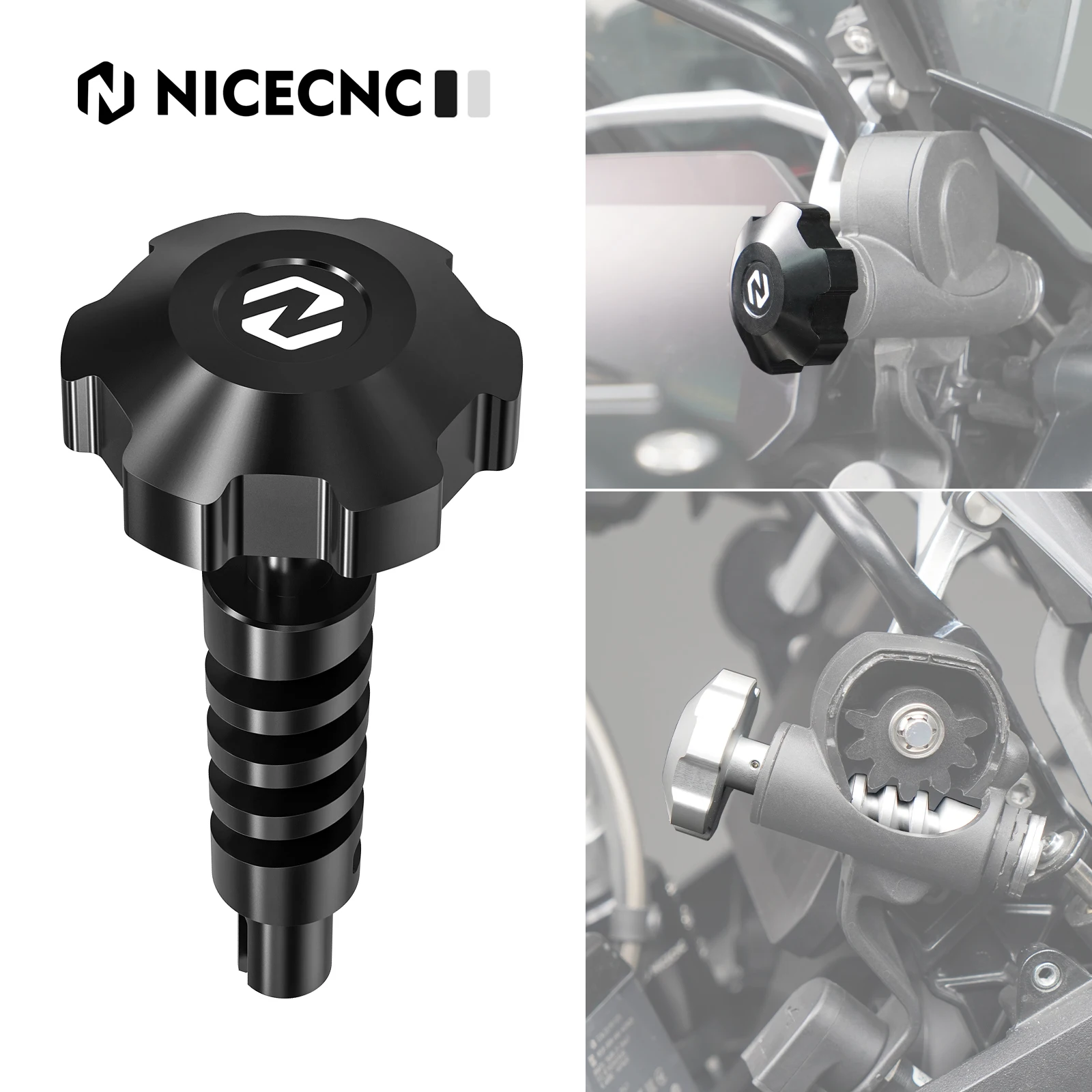 Tornillo de ajuste del parabrisas de la motocicleta para BMW R1250GS/Adventure R1250GSA 2018-2024 R1200GS/Adventure R1200GSA K51 K50 2013-2018