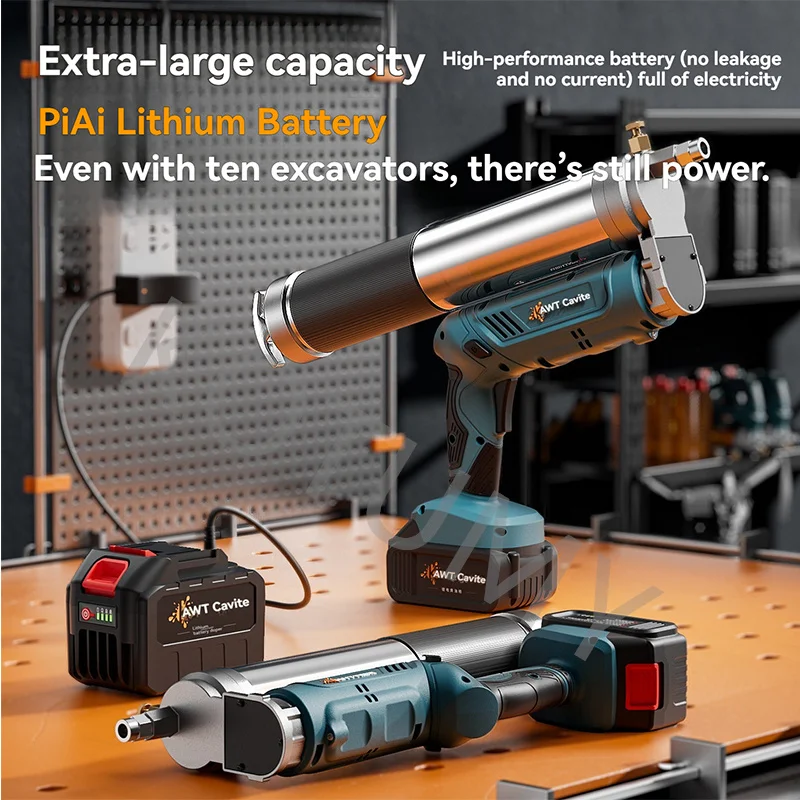 

High pressure car lubrication car maintenance tool electric grease gun 12000psi