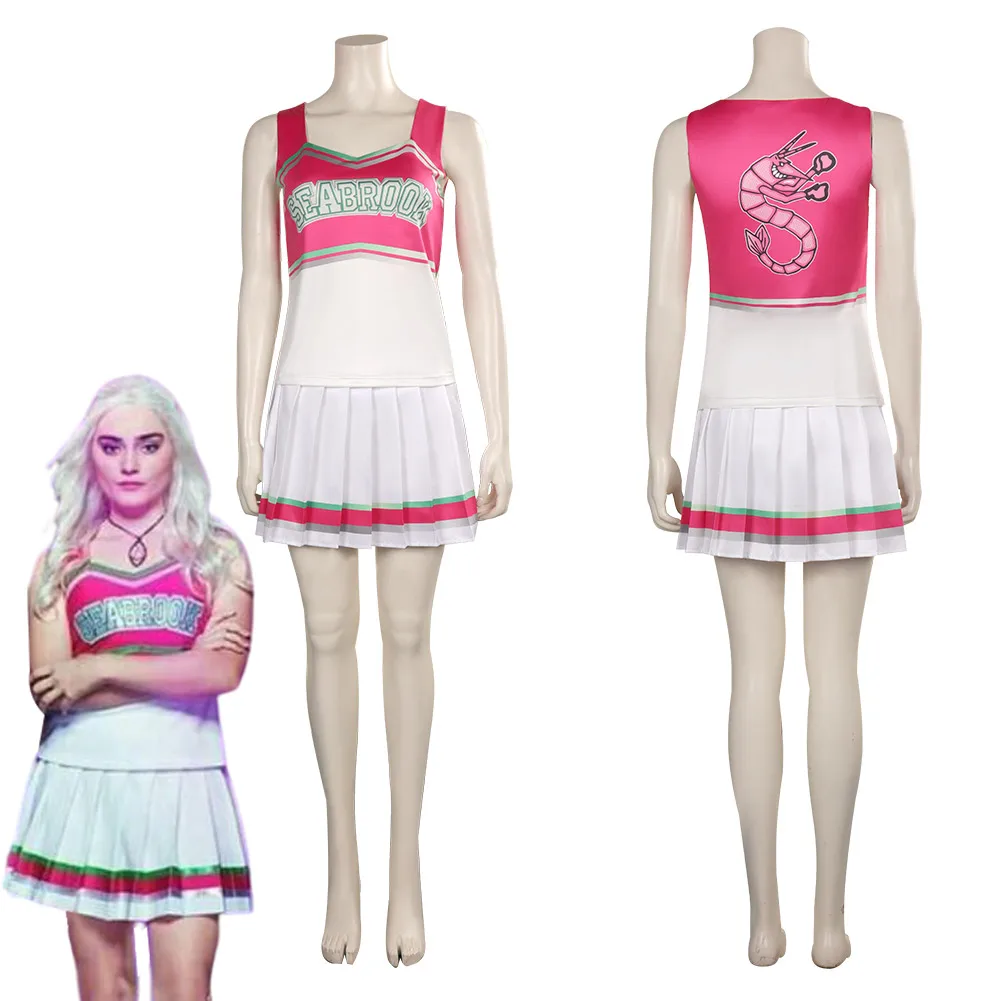 

Zombies 3 Cheerleader Cosplay Costume Dress Outfits Halloween Carnival Suit