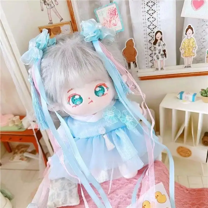 20cm Idol Puppe Plüsch Baumwolle Stern Puppen Kawaii ausgestopfte Baby Plüschtiere keine Attribute Puppen Spielzeug Fans Sammlung Kinder Geschenke