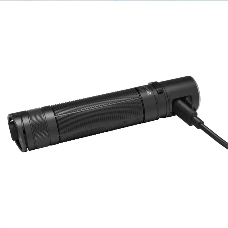 E2 LED Flashlight Original XHP35 HI With 18650 Battery For Camping Flash Light 1600 lumen Rechargeable Tactical Flashlight