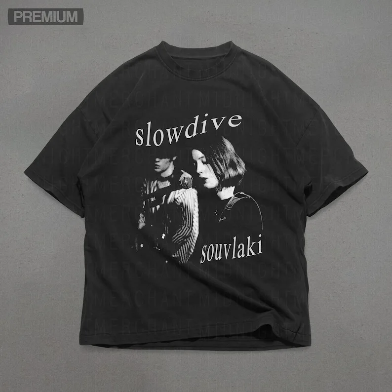 Slowdive Shirt, Comfort Colors Premium Cotton Shirt, Souvlaki Shirt, Band shirts, Band tees, Cute shirts, Slowdive Graphic tees,