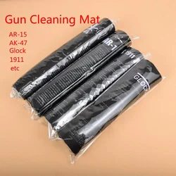 AR15 AK47 Glock Gun Cleaning Rubber Mat With Parts Diagram Instructions Mouse Pad for Smith Colt 1911 Beretta 92 Sig Sauer P320