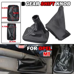 For OPEL CORSA C (01-06) TIGRA B (04-12) COMBO C (01-11) Car Gear Shift Knob Lever Gaiter Boot Car Parking Handbrake Grips Case