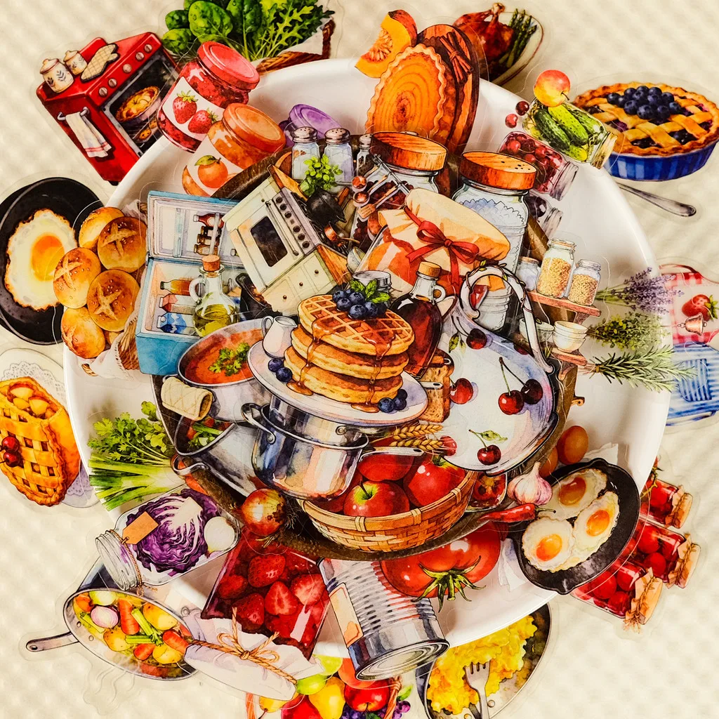 56 Adesivos PET Retrô para Coz - Kitchen Baking Sheets avaliação e preço