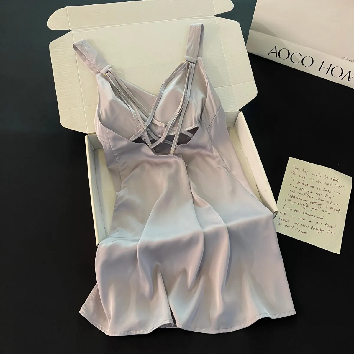 Lencería Sexy de Seda Fría para Mujer, Estilo 2025, con Relleno en el Pecho, Ropa de Dormir de Gran Tamaño, Estilo Pure Desire