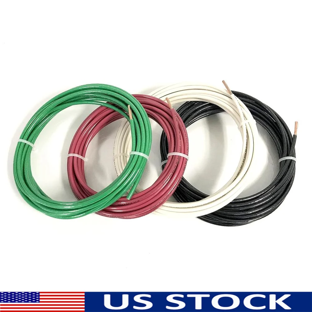 

Электрический провод 10 футов 6AWG THHN THWN, 19-жильный медный подключение к земле, здание, бассейн, спа, использование