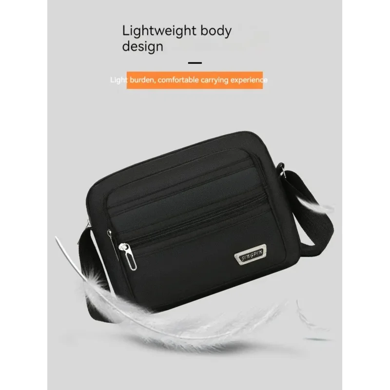 

Men's large capacity crossbody bag, commuting shoulder bag, fashionable leisure business bag