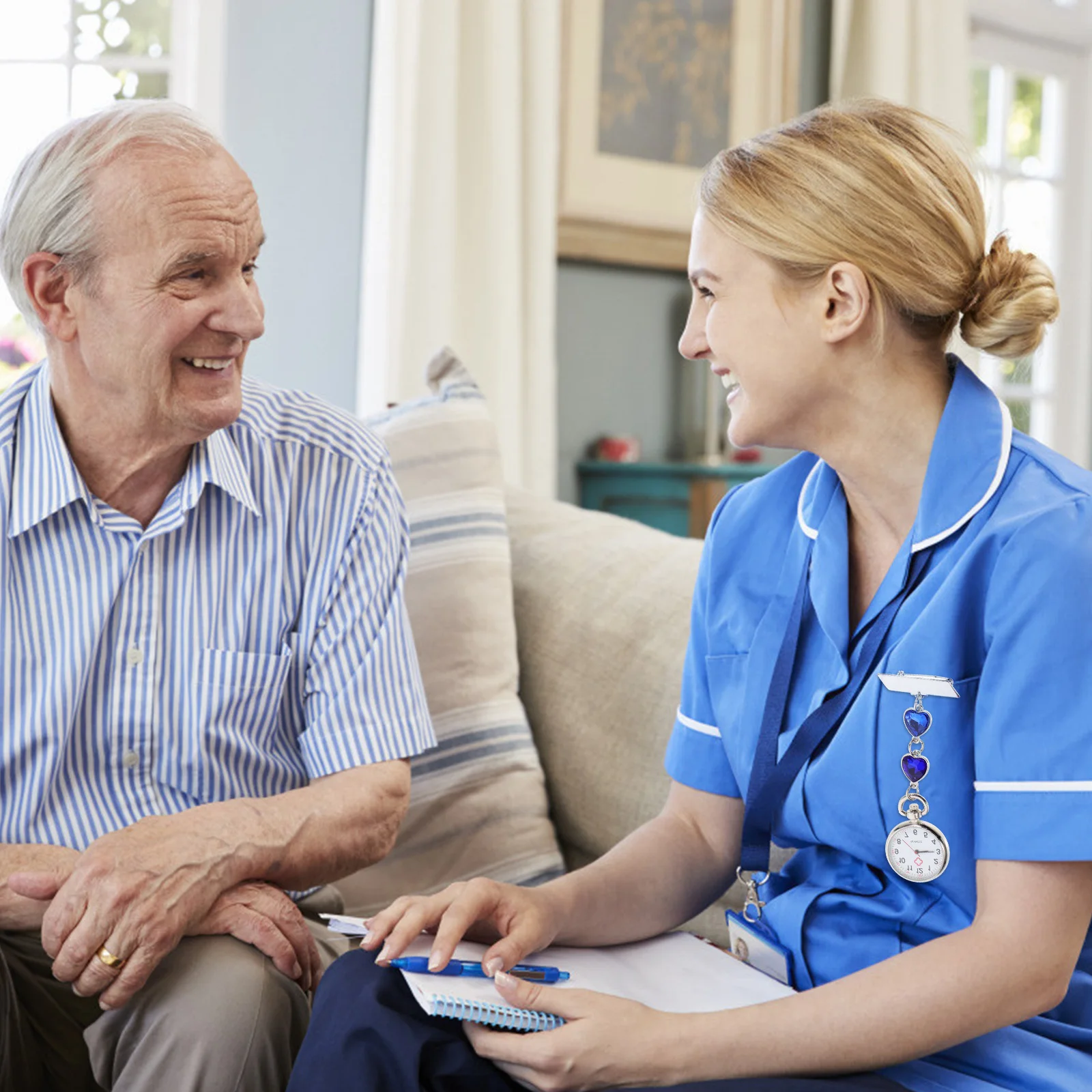 Reloj de Bolsillo para Enfermera, Simple, Práctico, Preciso, con Apariencia Moderna y Diseño Razonable
