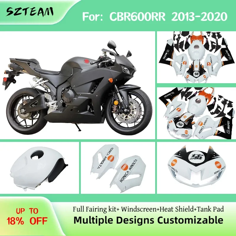

Cool Fairings CBR600RR 2013 2014 2015 2016 2017 2018 2019 2020 Motorcycle Bodywork Full Fairing Kit Fit for Honda CBR 600RR