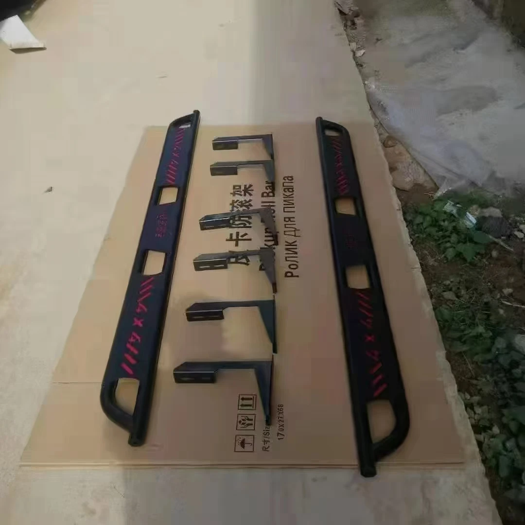 Waterproof Steel Side Step Pedal For Running Boards Manual Pickup