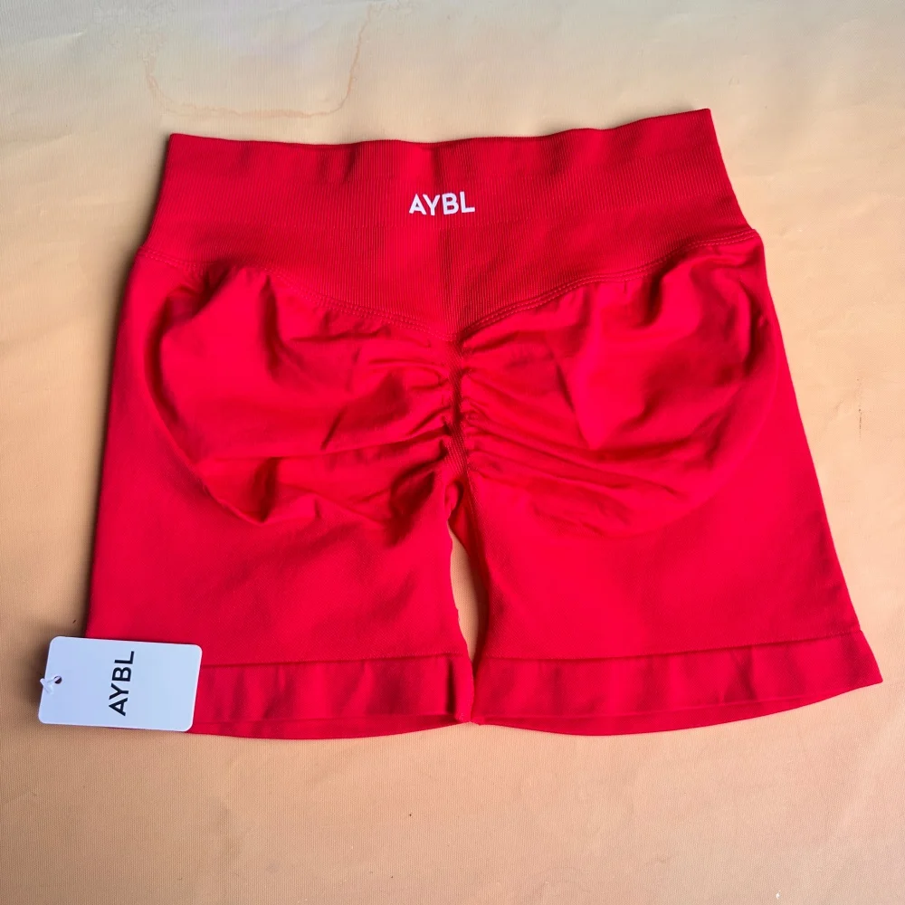 AYBL Low-Rise Yoga-Shorts – Po-formende Fitness-Shorts für Damen: Dehnbare, feuchtigkeitsableitende und rutschfeste Sportshorts – Detail 13