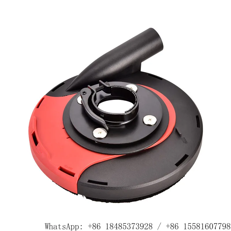 180 Angle Grinder Dust Collection Cover with Multi Adapter Rings