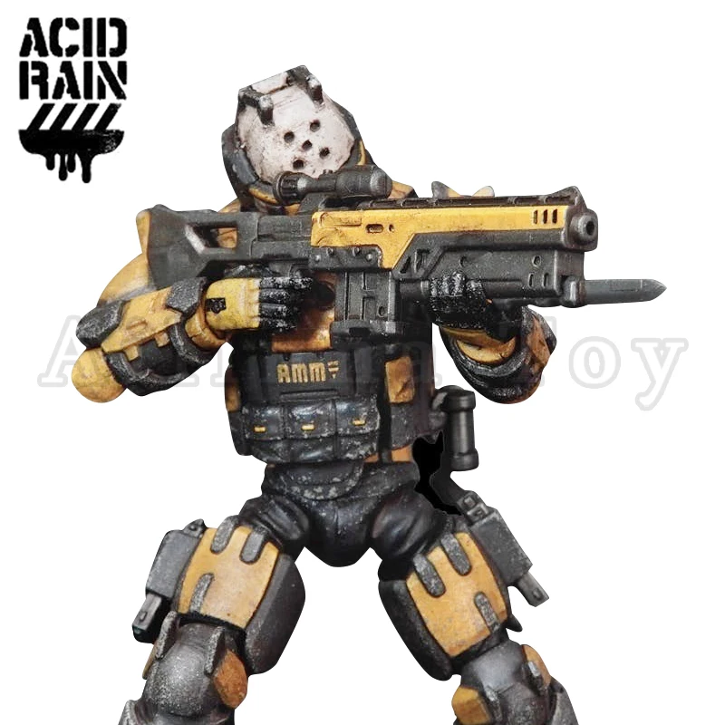 Zure Regen 1/18 Action Figure FAV-A73 Yellowjacket Captain Anime Collectie Militaire Model Gratis Verzending